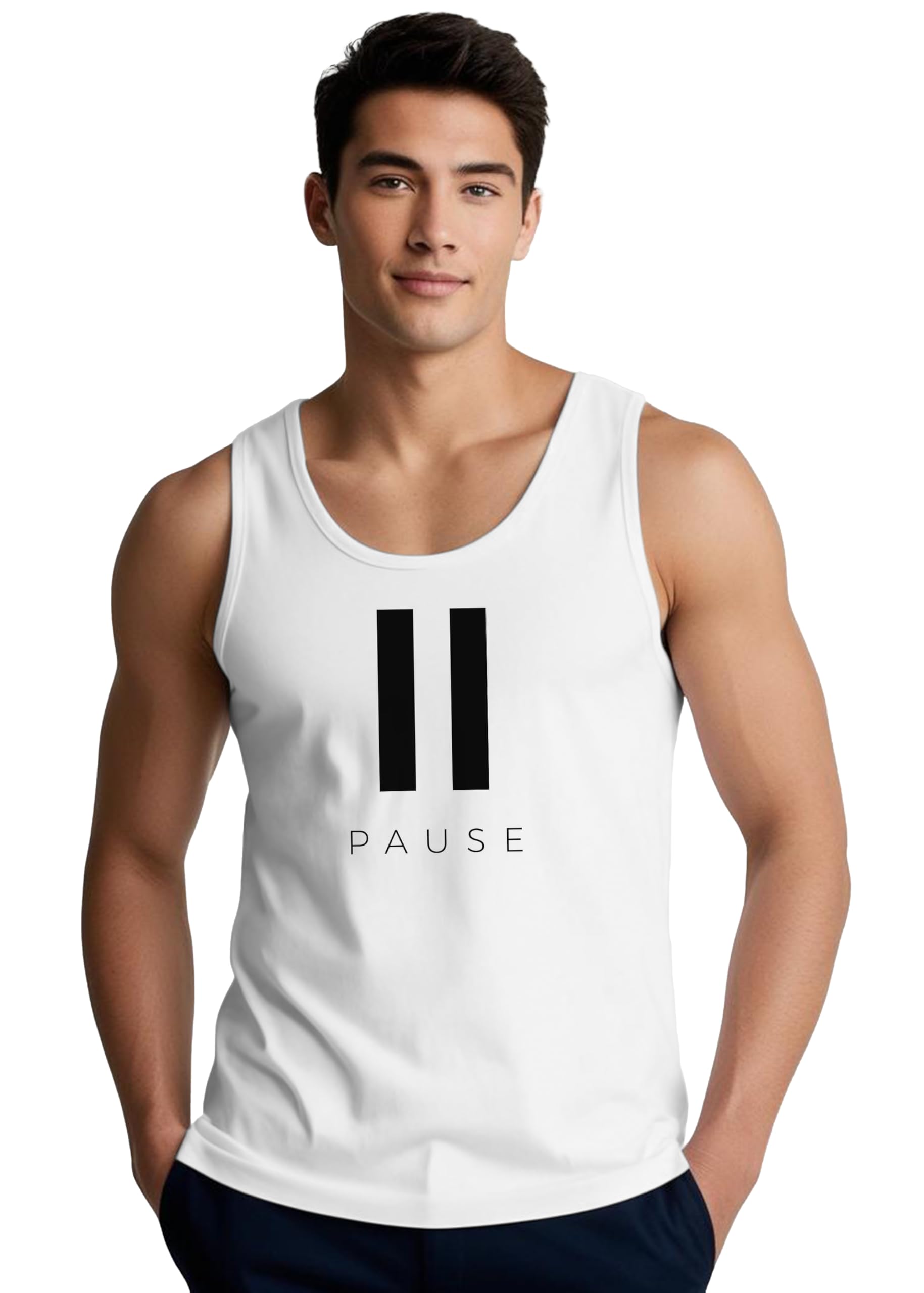 peppyzone Cotton Graphic Printed Sleeveless Tank Top Vest for Men | Stylish Tank Top, Sando, Baniyan, Ganji for Man Perfect for Gym Workouts, Vacations, and Beaches-picture-38