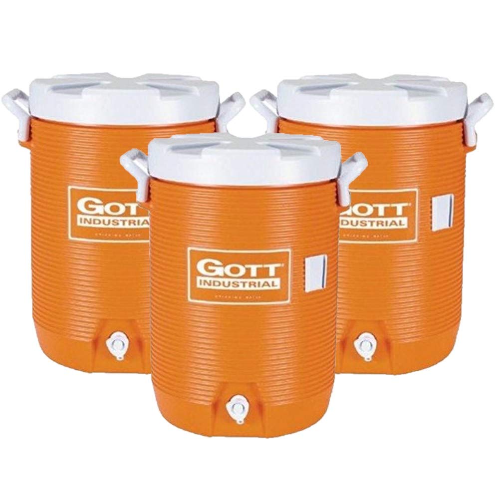 GOTT 1787621 Water Coolers, 5 gal, Orange 3Count Amazon.in Garden