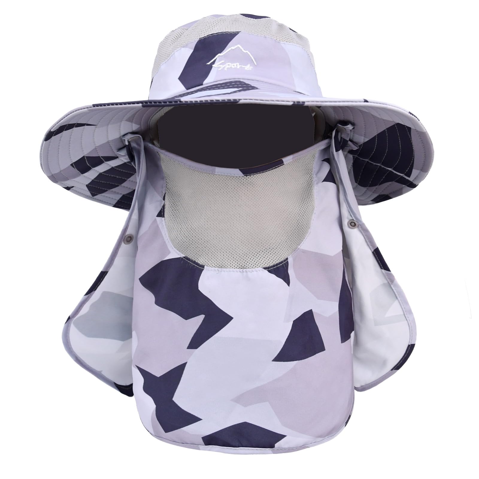 Sun Hats for Men Women Fishing Hat UPF 50 Breathable Wide Brim Summer UV Protection Hat