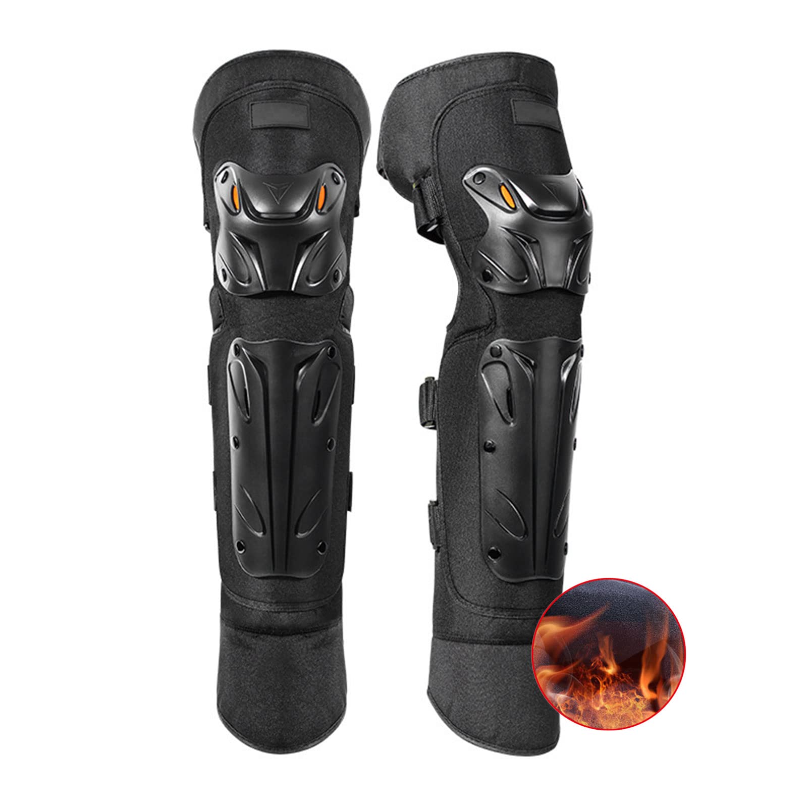Protector de espinilla for Motocross, for Ciclismo de montaña, 2 Unidades