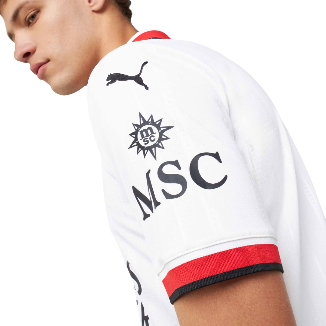 AC Milan Maglia Gara Calcio, Stagione 2024/25, Unisex, Away, XL