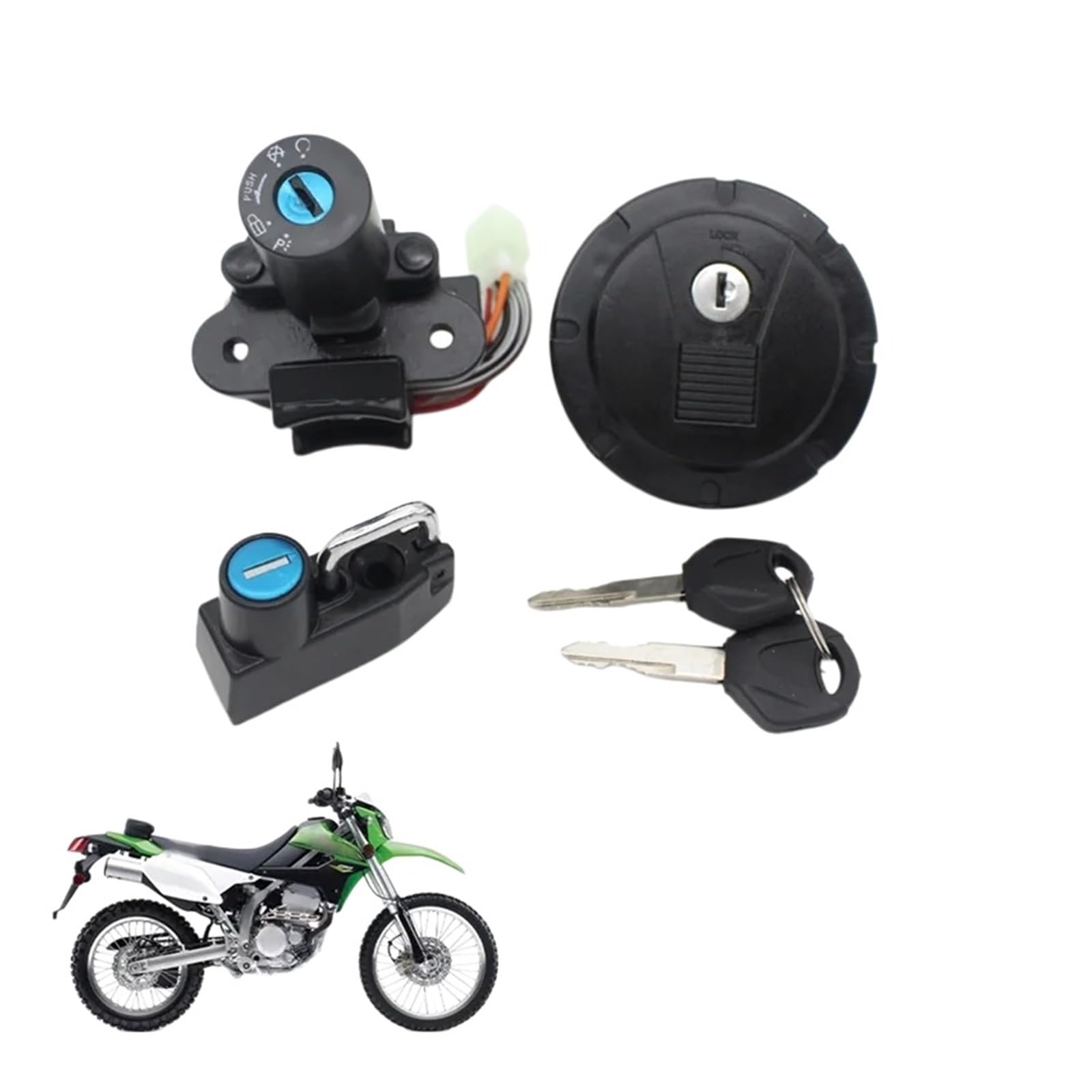 Tappo Serbatoio Serratura Tappo Serbatoio Carburante Per Kawa&saki KLX KLR