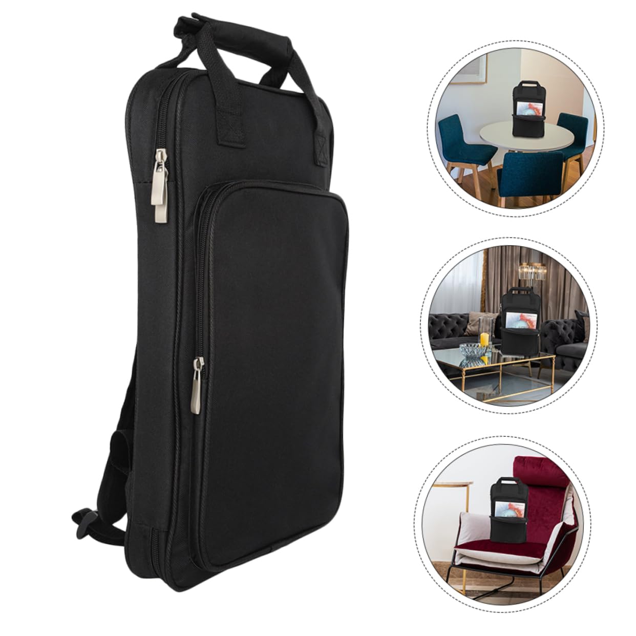 Custodia per Bacchette Batteria Oxford, Zaino e Borsa, Tasca Frontale Porta Bacchette e Pad