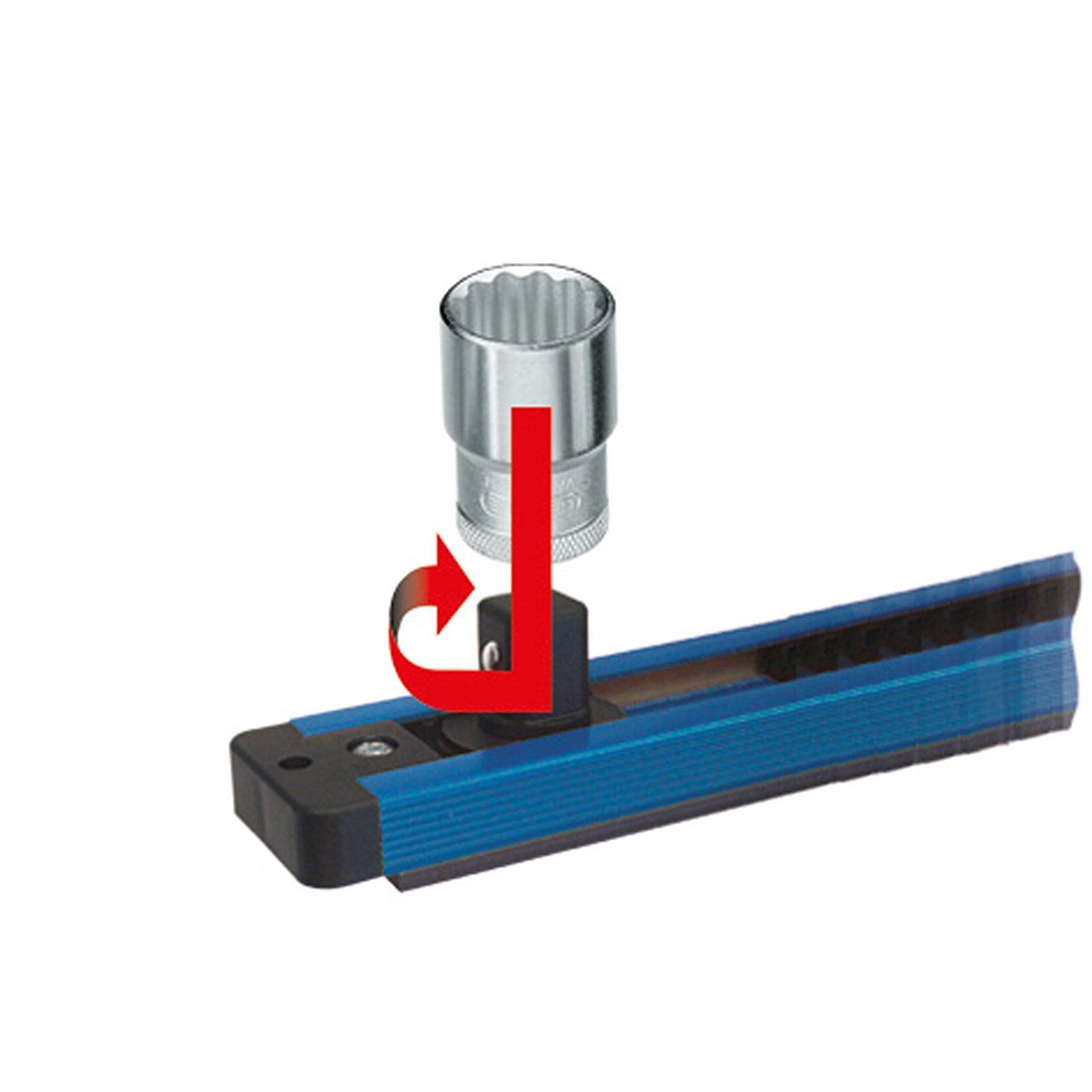Gedore SL 3014 - Carrill-molla 3/8" magnetica, 480 mm