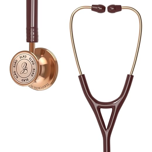 ELKO EL-190 Rose Gold Acoustic Stethoscope