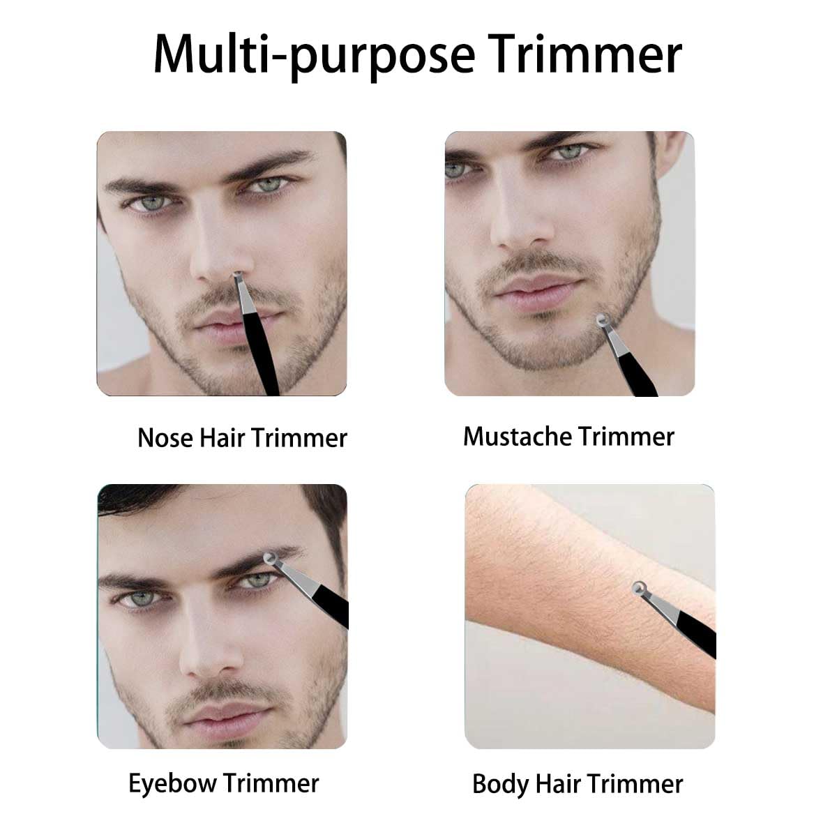 Liangery Manual Nose Hair Trimmer –Nose Hair Tweezers with Travel Case — Amazon image 4