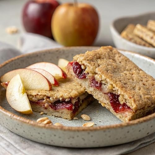 Miniatura 48 de Plum Organics Jammy Sammy Snack Bars – Manzana, col rizada y avena – Barras de 1.02 onzas (paquete de 30) – Barras orgánicas para niños pequeños