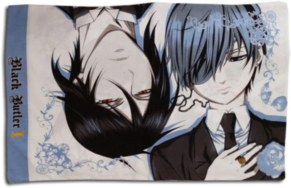 Great Eastern Entertainment Black Butler 2- Ciel & Sebastian Pillow Case