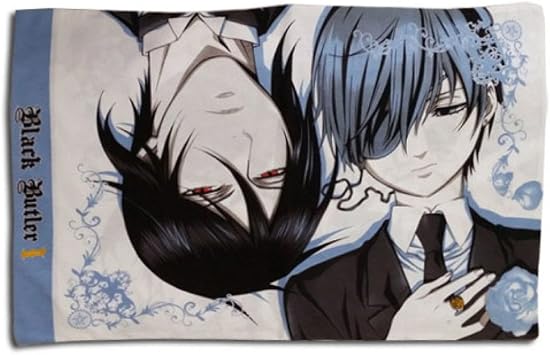Great Eastern Entertainment Black Butler 2- Ciel & Sebastian Pillow Case