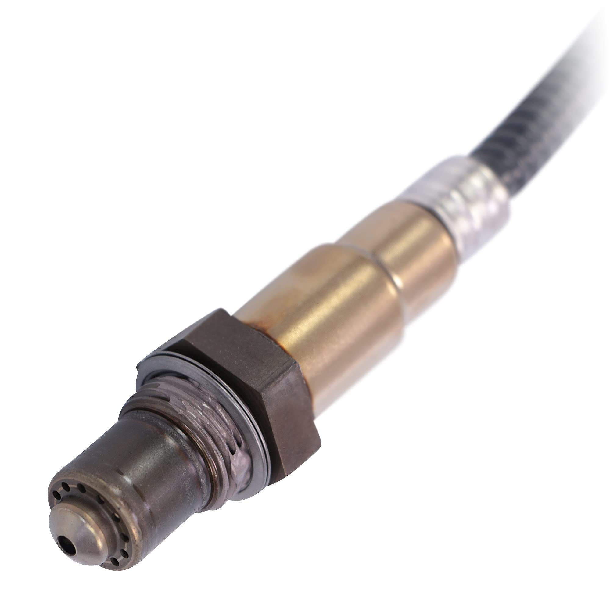 Bosch 0258017180 - Lambdasonde mit fahrzeugspezifischem Stecker | 0 258 017 180 / LS17180 für A3 A4 B7 Golf V Jetta III