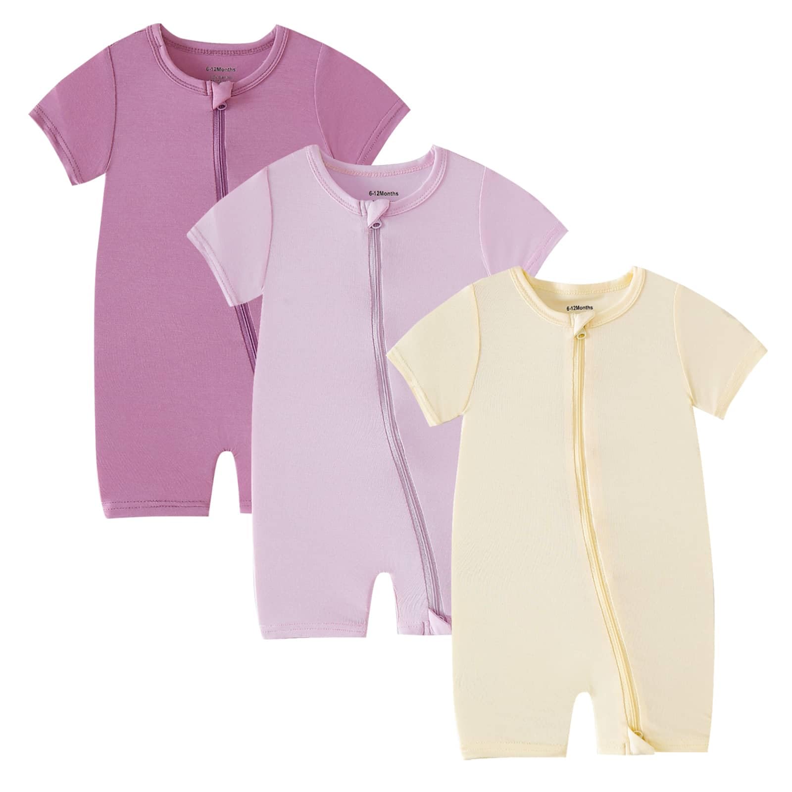 OPAWO Bamboo Baby Pajamas 3 Pack