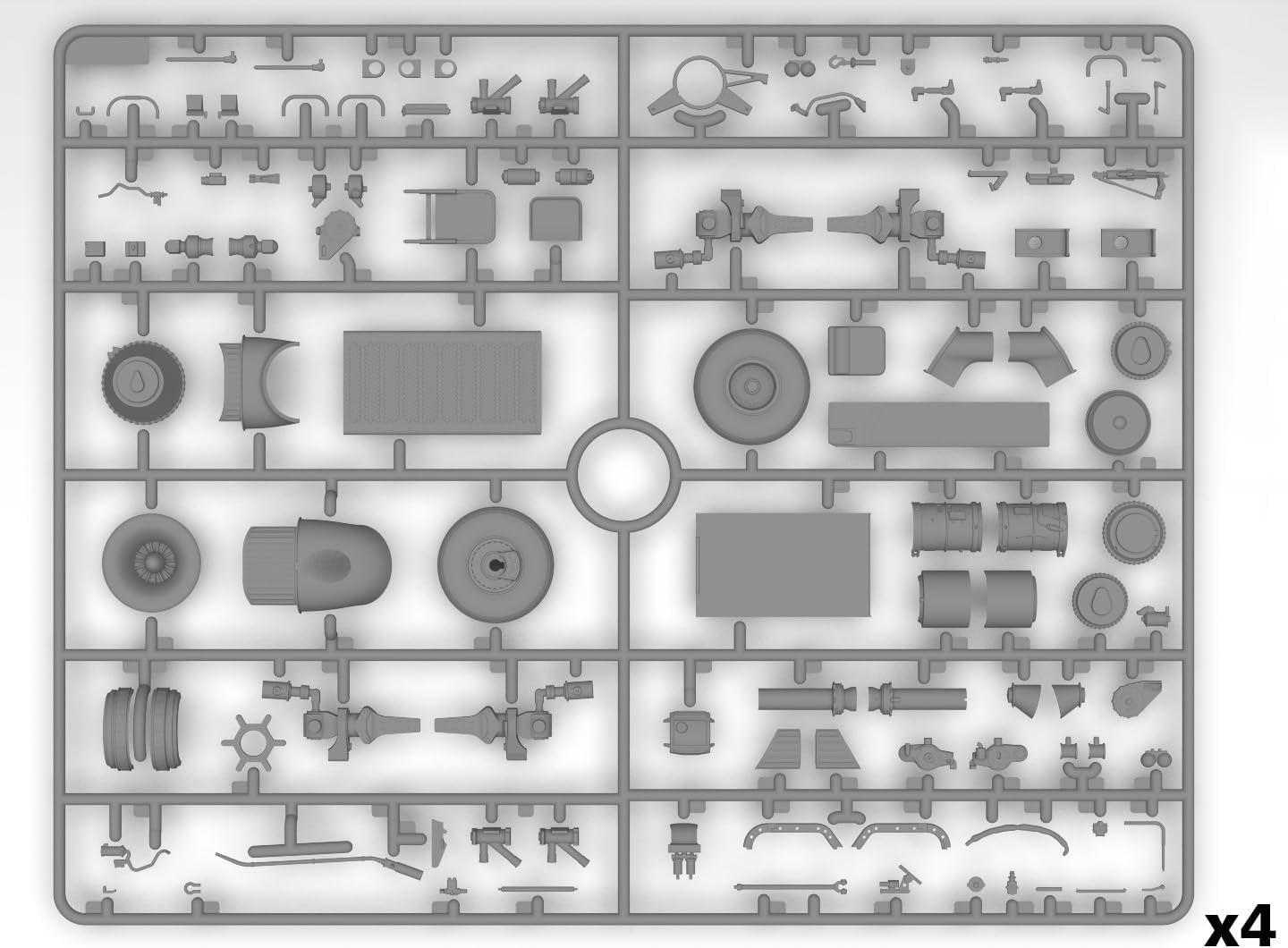 ICM 53056 - PHU Bai Combat Base, 1968 - with CH-54A Heavy Helicopter and Pilots - Plastic Military Model Kit - Scale 1:35