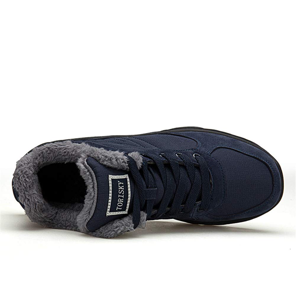 TORISKY Stivali Invernali Uomo Donna Scarpe Cotone Outdoor Impermeabili Trekking Caldo Piatto Caviglia Stivaletti Neve
