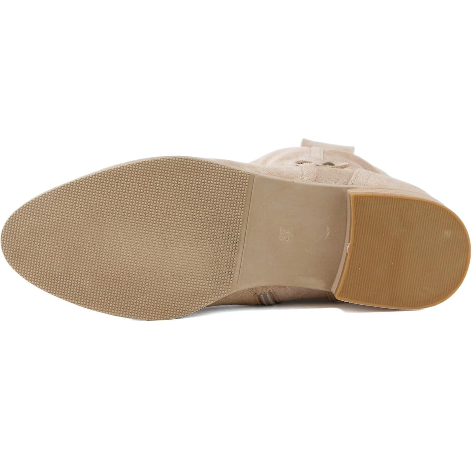 HOOUDO Stivali Donna, Stivali Texani Donna Cowboy Western Scarpe da Punta Camperos Etnici Stivaletti Equitazione Invernali