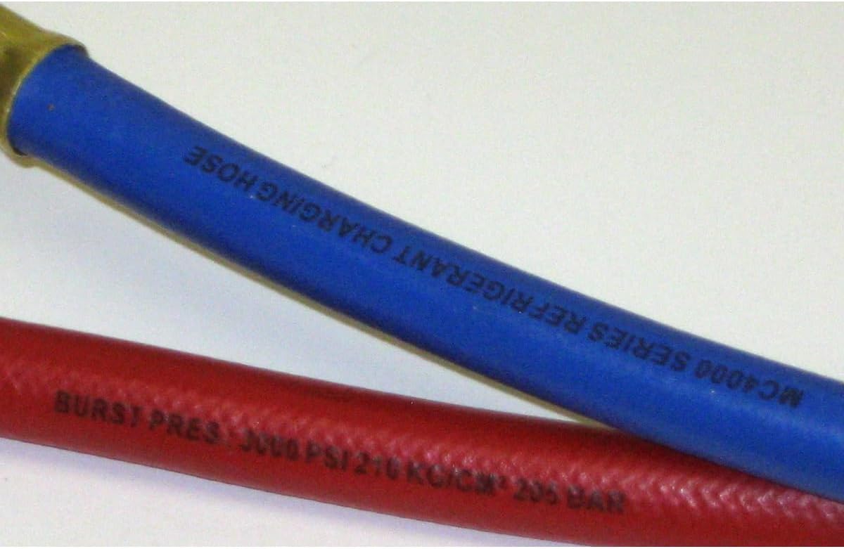 Replacement for 36" Charging Hose Low Loss Set Air Conditioning Refrigeration Manifold (45336) compatible with Mastercool.