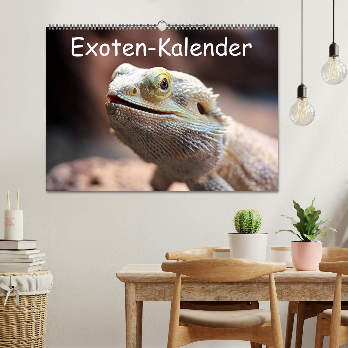 CALVENDO - Exoten-Kalender (Wandkalender 2027 DIN A2 quer), Monatskalender: Exotische Tiere, ein toller Wandschmuck im Büro oder zu Hause.