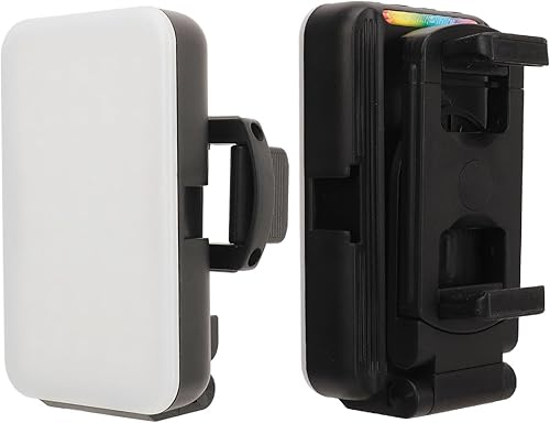 VL120 RGB Video Light Portable LED Cámara Luz Panel 0-360 A Todo Color, CRI 95+, 2500-9000K, Recargable para Vlogging, Fotografía