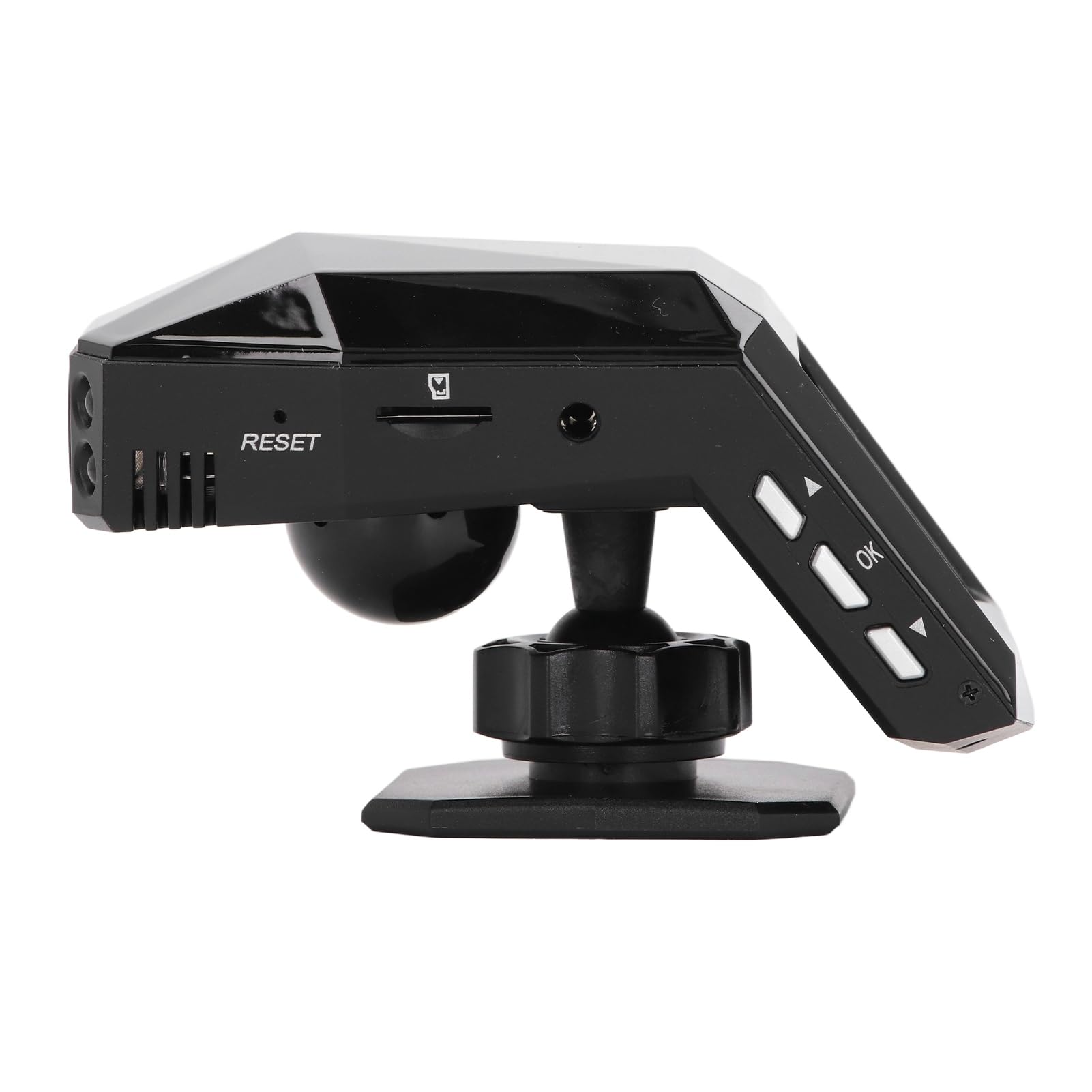 Dash Cam HD, Telecamera da Cruscotto da 2 Pollici con Grandangolo da 170°, Visione Notturna, Monitor di Parcheggio 24 Ore su 24, Registrazione in Loop, Rilevamento del Movimento