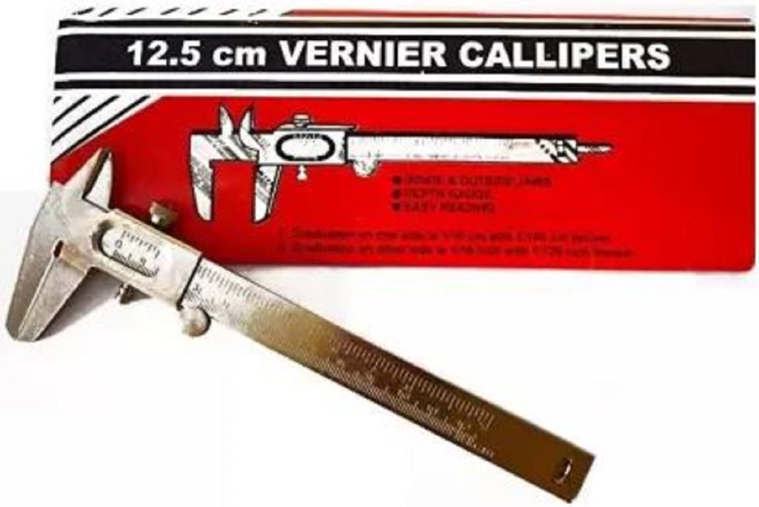 Arcsol® Vernier Caliper, 125 mm, Mild Steel-picture-29