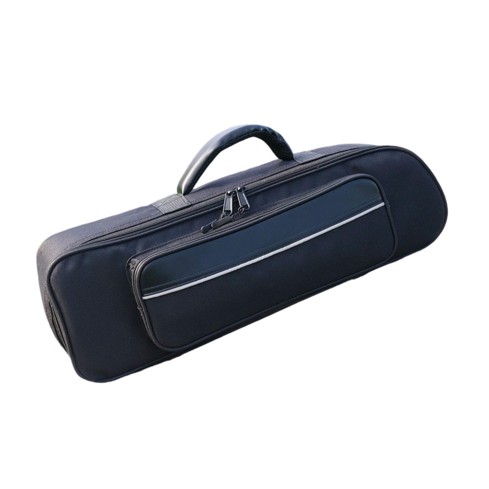 Bolsa de Viaje para Trompeta de Tela Oxford, Funda Protectora para Hombro, Resistente e Impermeable, Estuche de Trompeta para Sordinas de Concierto en Exteriores
