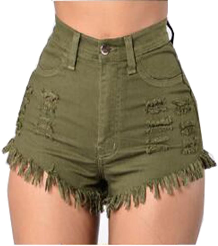 Plus size denim shorts stretch Clearance