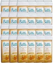Depil Bella Kit Cera Depilatória Roll-on Mel, 100g, 24 Unidades