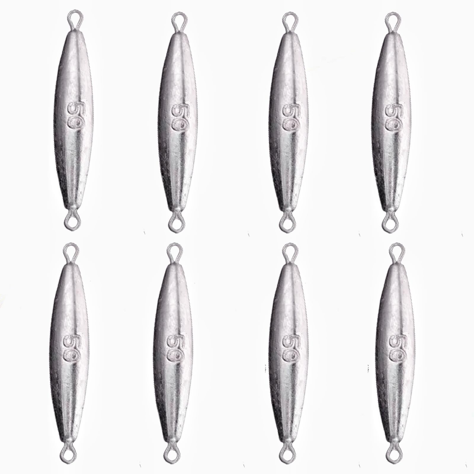 Magnoloran 10PCS Fishing Weights Torpedo Sinkers Inline Trolling Sinkers Weights Kit Fishing Sinkers Catfishing Sinkers Saltwater Fishing Torpedo