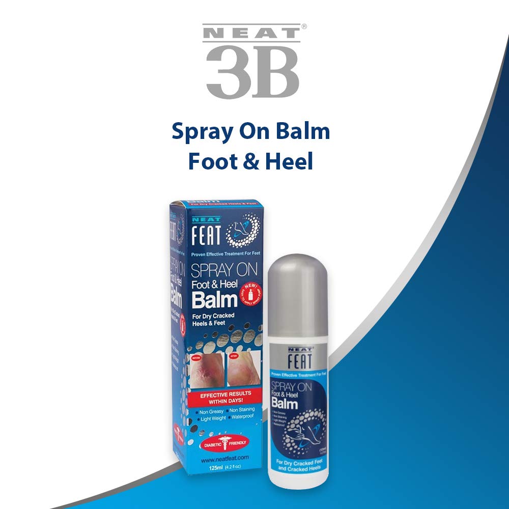 Neat Feat Balsamo Spray per Piedi e Talloni - 125 ml