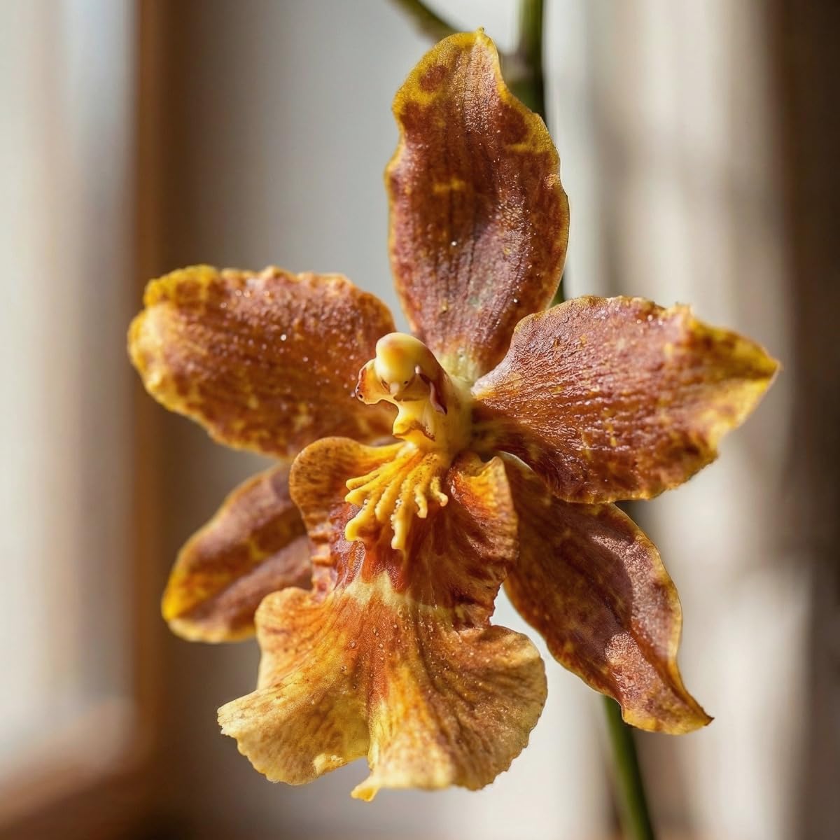 Orchideen Echte Pflanzen Wilsonara Inferno - 2 große Zimmerpflanzen aus Holland - 30-40 cm hoch - mit Blüten und duftend (Nicht künstlich, ohne Dünger und Topf, kein Samen, nicht winterhart)