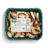 365 Everyday Value, Mushroom White Sliced Organic, 8 Ounce