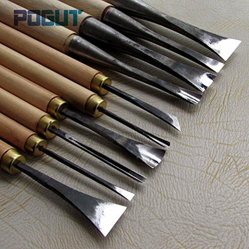 10pcs/lot Hand Wood Carving Knives General Details Root Chisel Made By Hand