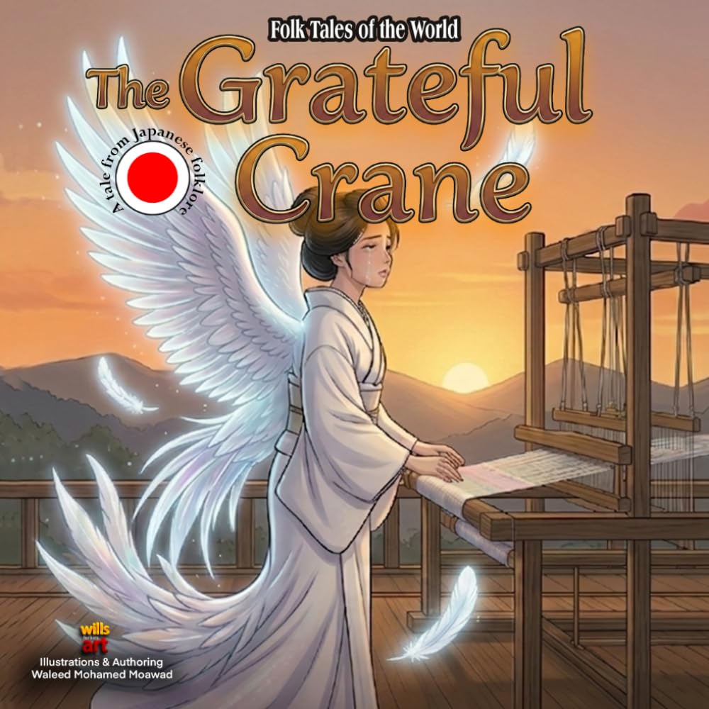 The Grateful Crane: A Timeless Japanese Folktale of Kindness, Magic, and Gratitude (Folk Tales of the World)