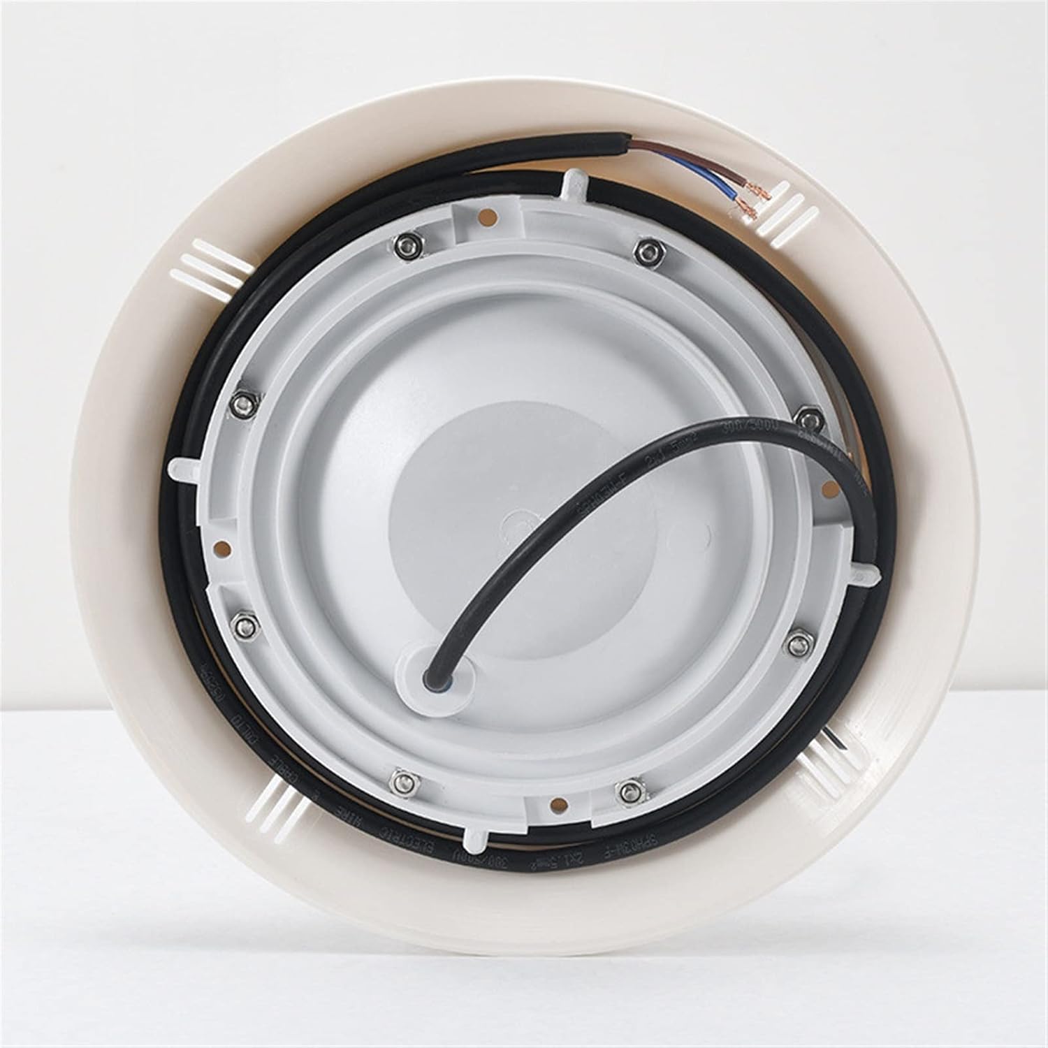 LED Swimming Pool Light IP68 Color Changing AC12V White Led Underwater Lamps Outdoor ABS Fountain Lamp RGB Colorful Pond Lights(Warm White,25W)