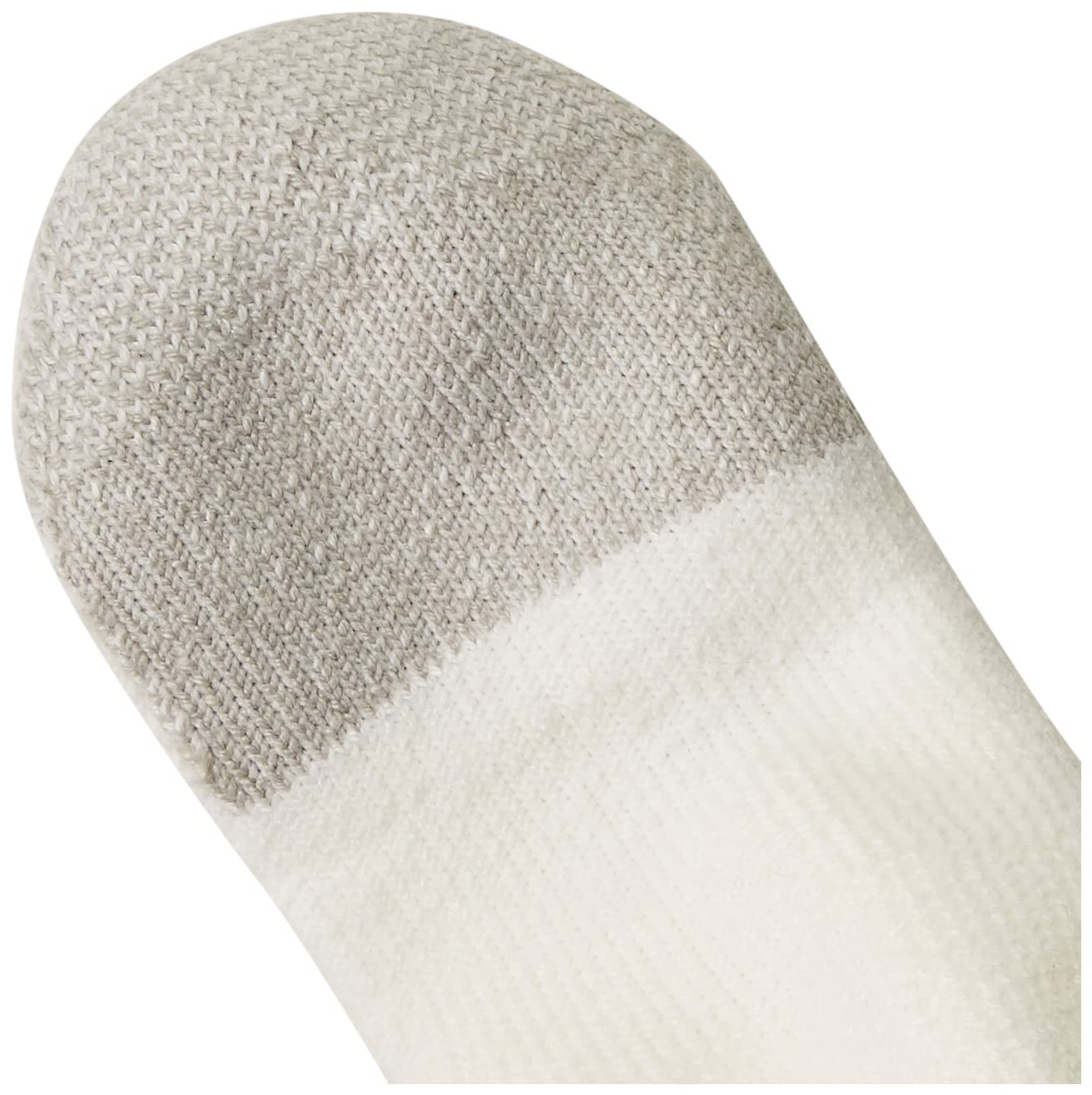 Thorlos Unisex TMM Tennis Thick Padded Micro-Mini Low Cut Sock L White image 2 of 7 B0009MZX9C