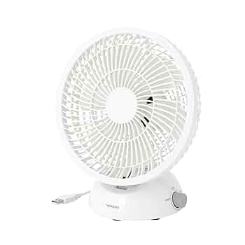 卓上扇風機 ホワイト 風量調整可能 Amazon | 小型扇風機 卓上 扇風機 せんぷうき 扇風機 小型 卓上