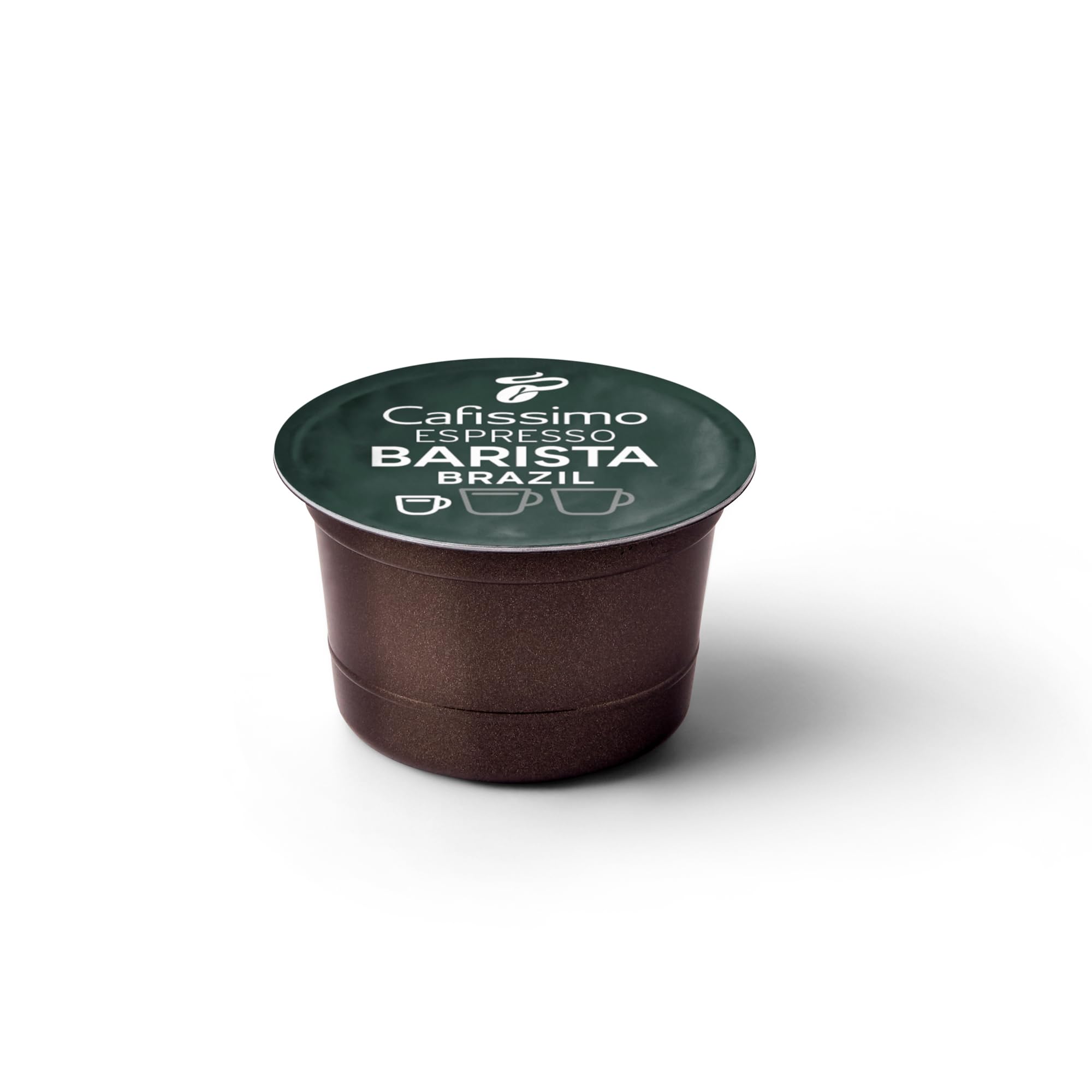Tchibo Cafissimo Vorratsbox Espresso Brasil Kaffeekapseln, 384 Stück – 4x 96 Kapseln (Espresso, ausdrucksstark mit Nussnote), nachhaltig & fair gehandelt