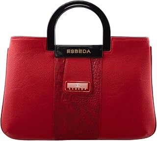 ESBEDA Drymilk Croco Acrallic Handle Handbag | Ladies Purse | Stylish Handbag | Gift Bag For Women Price In India