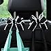 Quintathletic 2pcs Creative Car Hook Bow Shape Hook Seat Multifunctional Storage Hook Chair Back Hook Interior Accessories Gift for Sister's mom Teacher (Pink 2pcs)