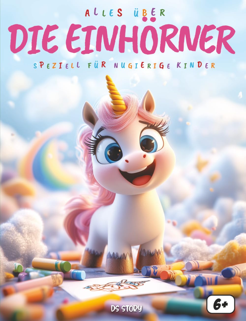 Alles over de einhorner: Ein fesselndes Sachbuch für neugierige Kinder. Entdecke die faszinierende Welt der Einhörner.