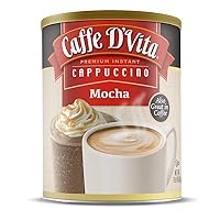 Vista 18 de Caffe D'vita Capuchino de Moca Sin Azúcar, 8.5 Oz