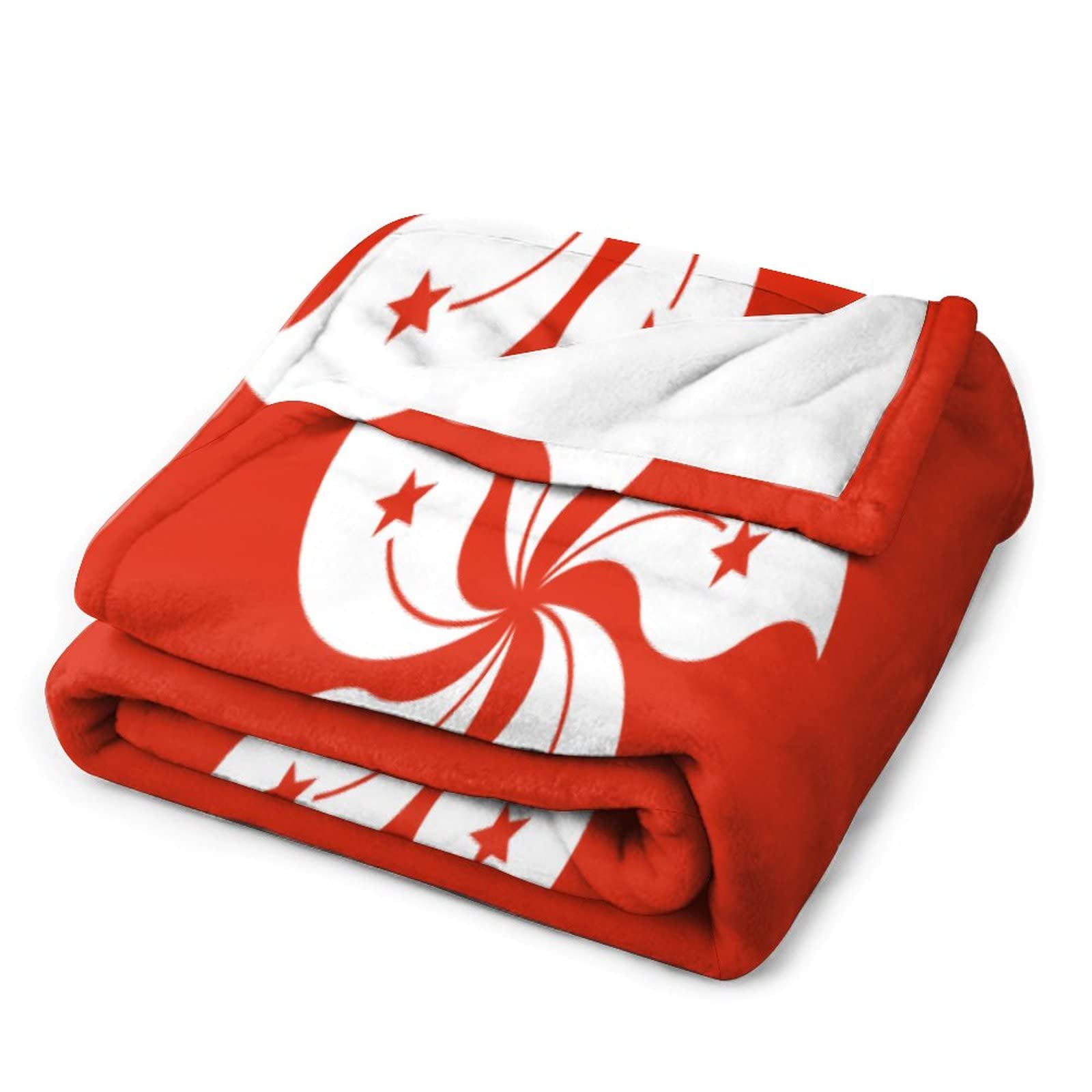 China Flagge Decke - Weiche Wohndecke 127x152cm Für Sofa & Bett