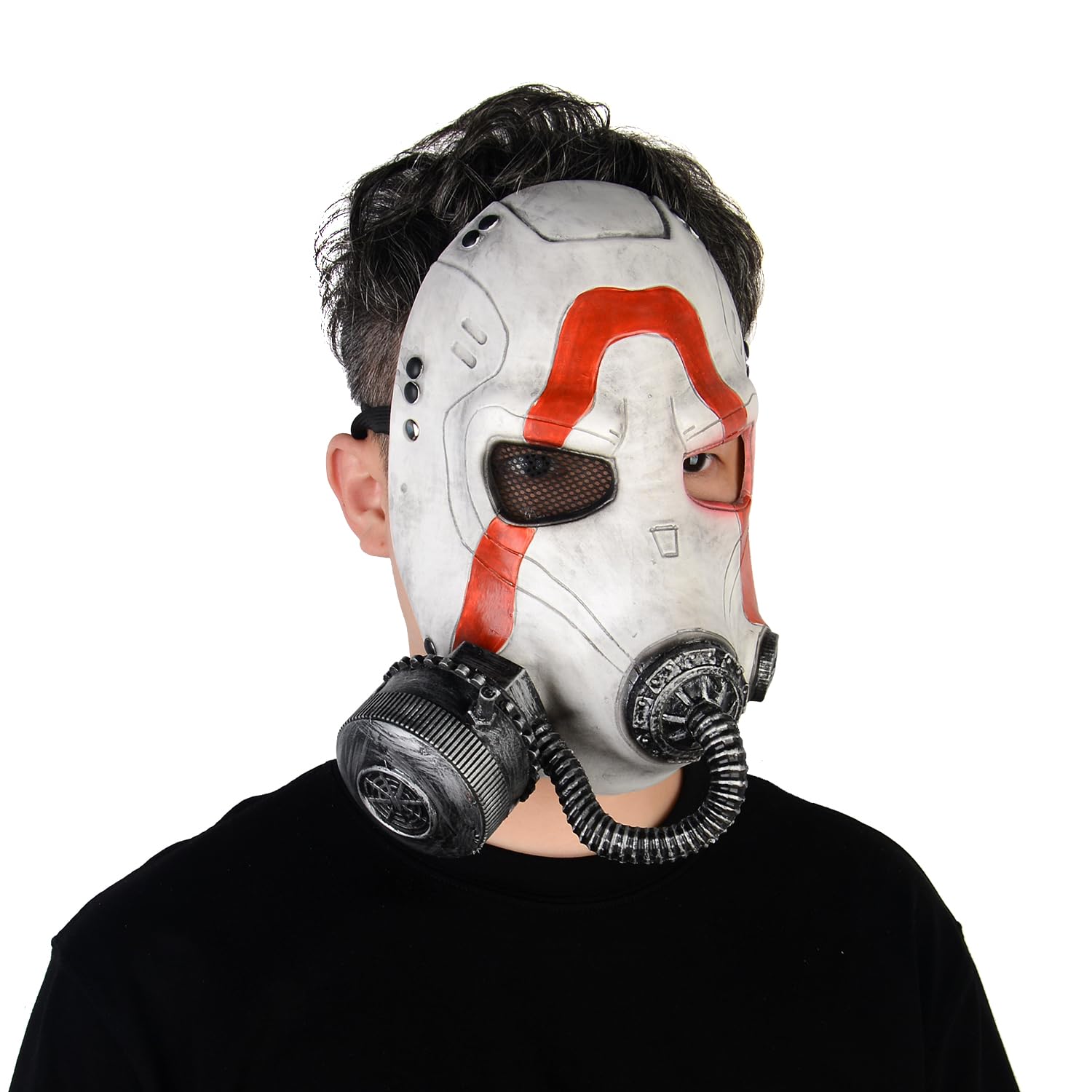 CrosCentury Halloween Psycho Krieg Mask Men Costume Mask Merchandise for Adults Men Women Costume Cosplay Mask (CY-PKM) - Image 4