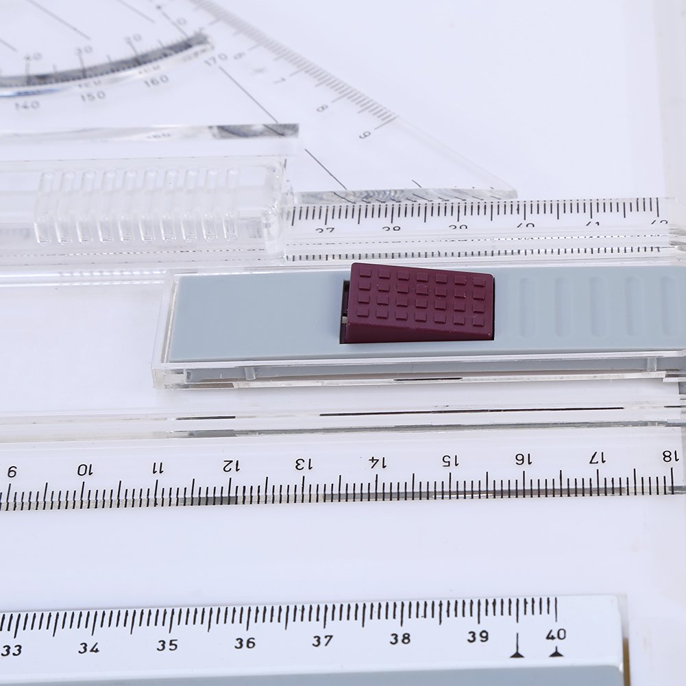 A3 Drawing Board Table, Ergonomic Designed Adjustable Angle Rulers