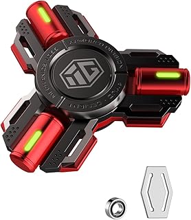 Fidget Spinners, Fidget Spinner Gifts for Adults and Kids, Stress Anxiety ADHD Relief Figets Toy, Metal Finger Hand Spinne...