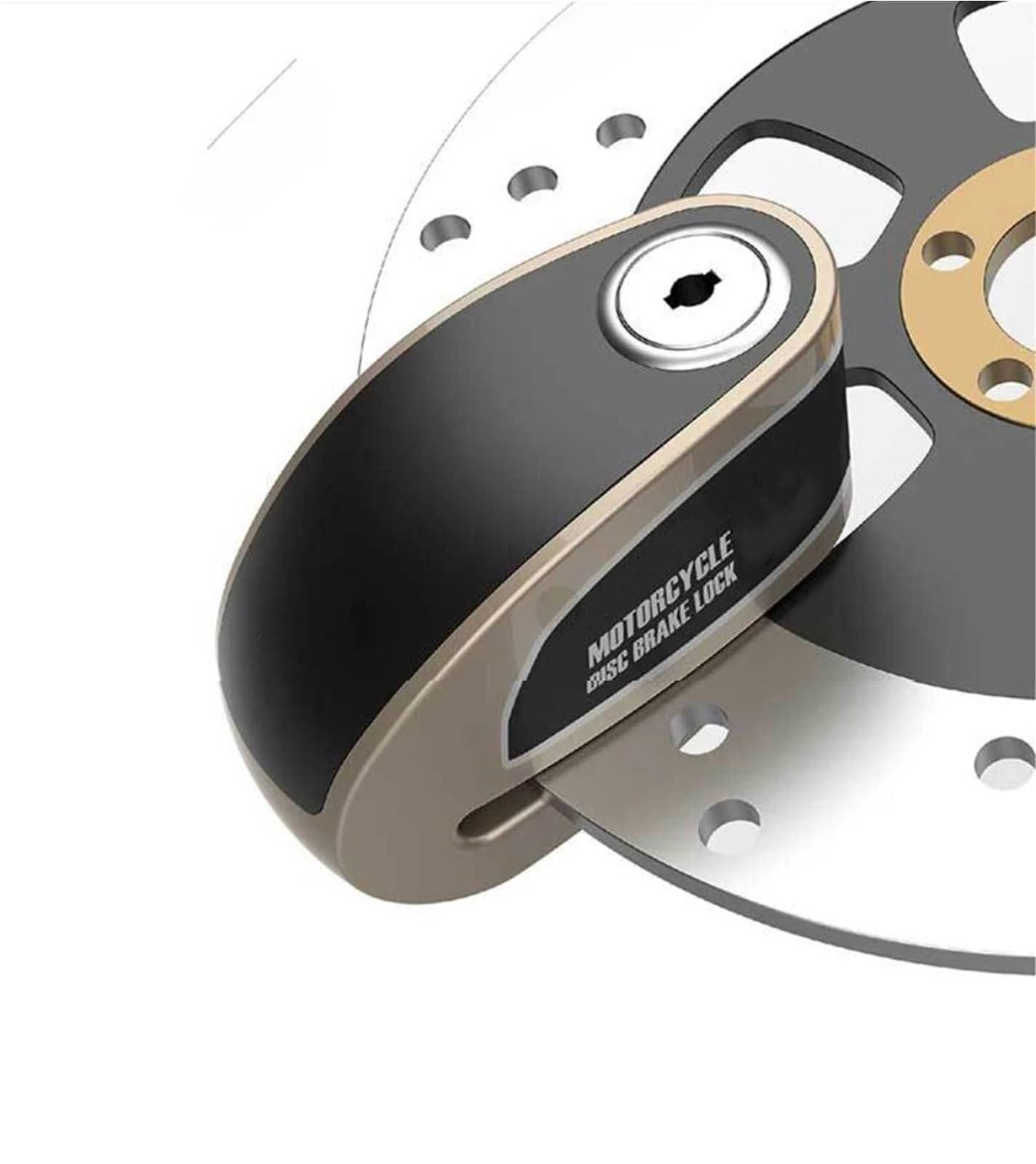 Lucchetto Antifurto Impermeabile Per Moto, Bloccadisco Per Bicicletta, Con Allarme Intelligente E Controllabile, Elettrico Per Auto