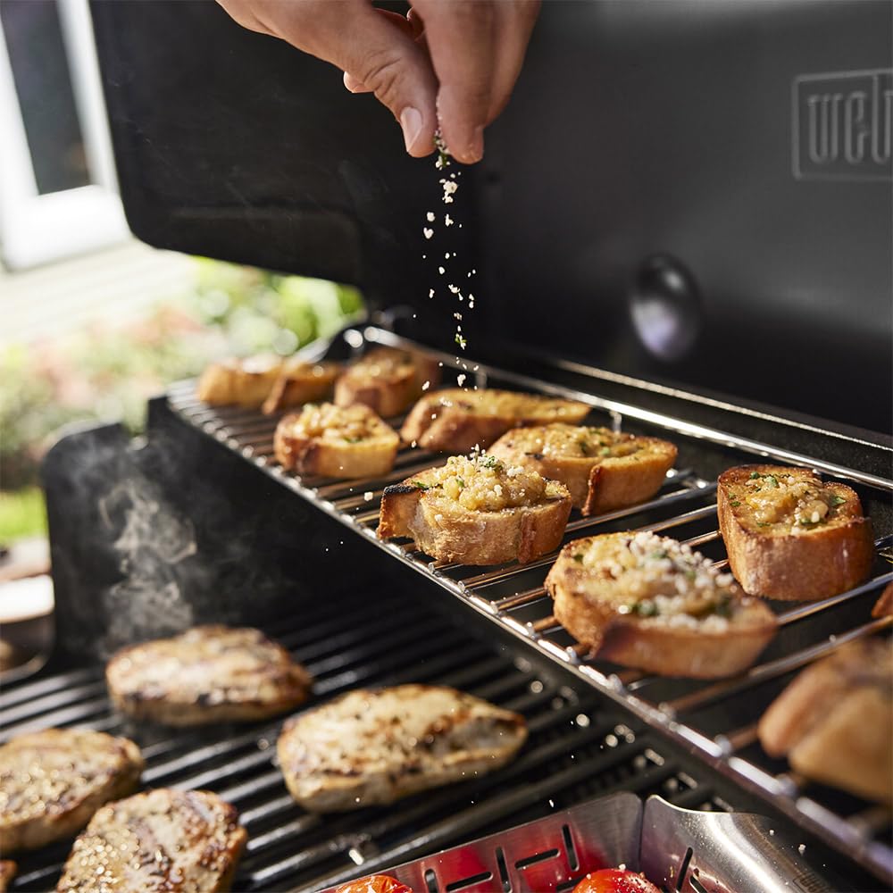 Weber Barbecue gaz Genesis E-415, 4 brûleurs PUREBLU, 14000 W