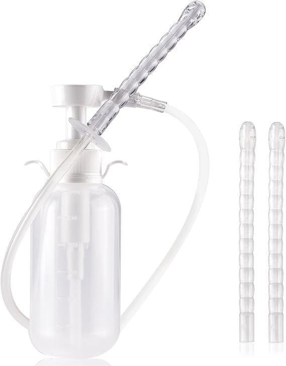 Anal Douche and Enema Bulb System KitMedical Manual Pressure Enemas
