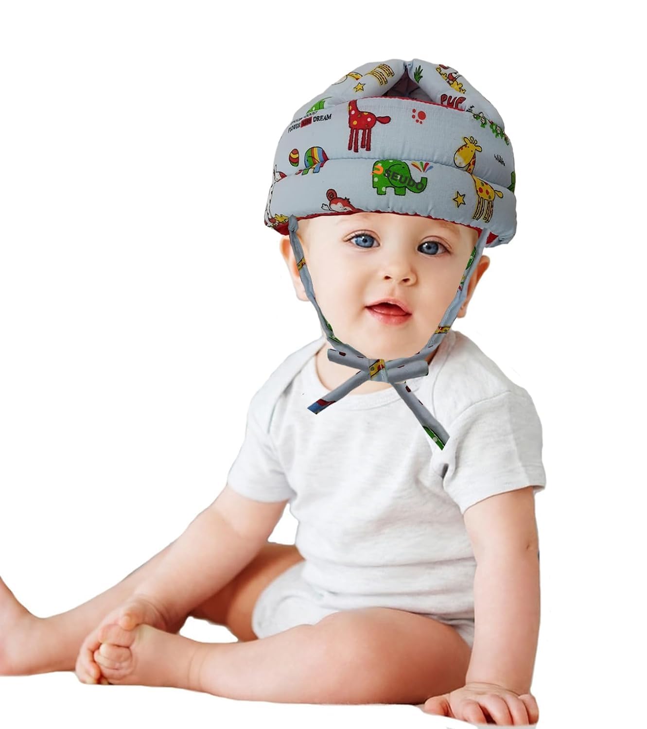 Seatbelt Pillow for Kids, Car Pillow Seat Belt Cushion Kids Seatbelt Pillow, Car Seat Belt Covers Child Seat Head Rest Support Shoulder Pad, Seat Strap Pillows Adjuster for Children Baby- (Baby Safety Hel-met-F)-image-49