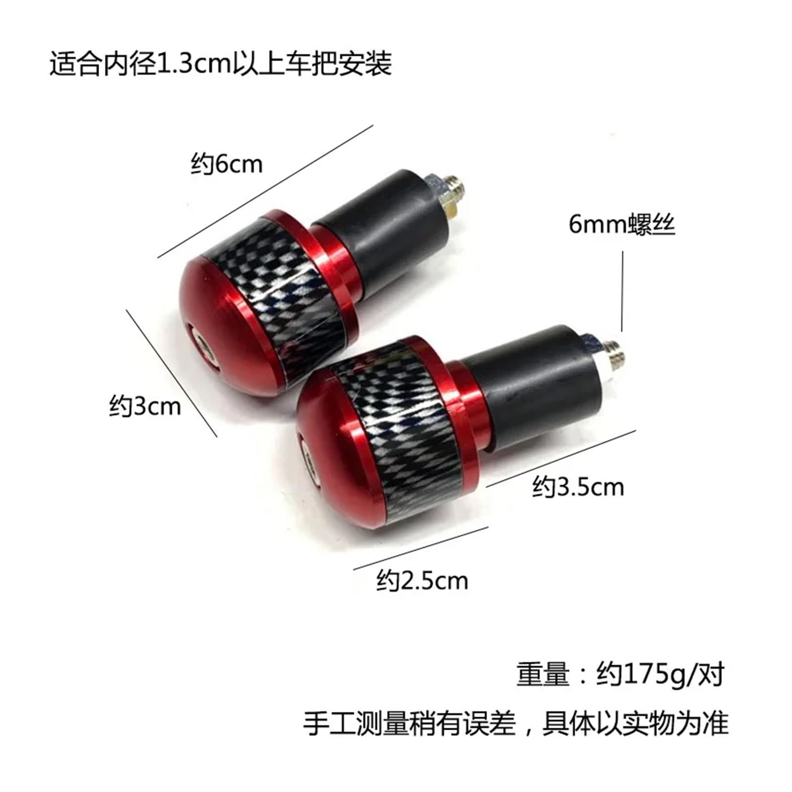 7/8 "22mm Motorrad Aluminium Lenker Getriebe Ausgewogene Stecker Slider Griff Bar End Gewichte Griffe Kappe Lenkerenden Steckers