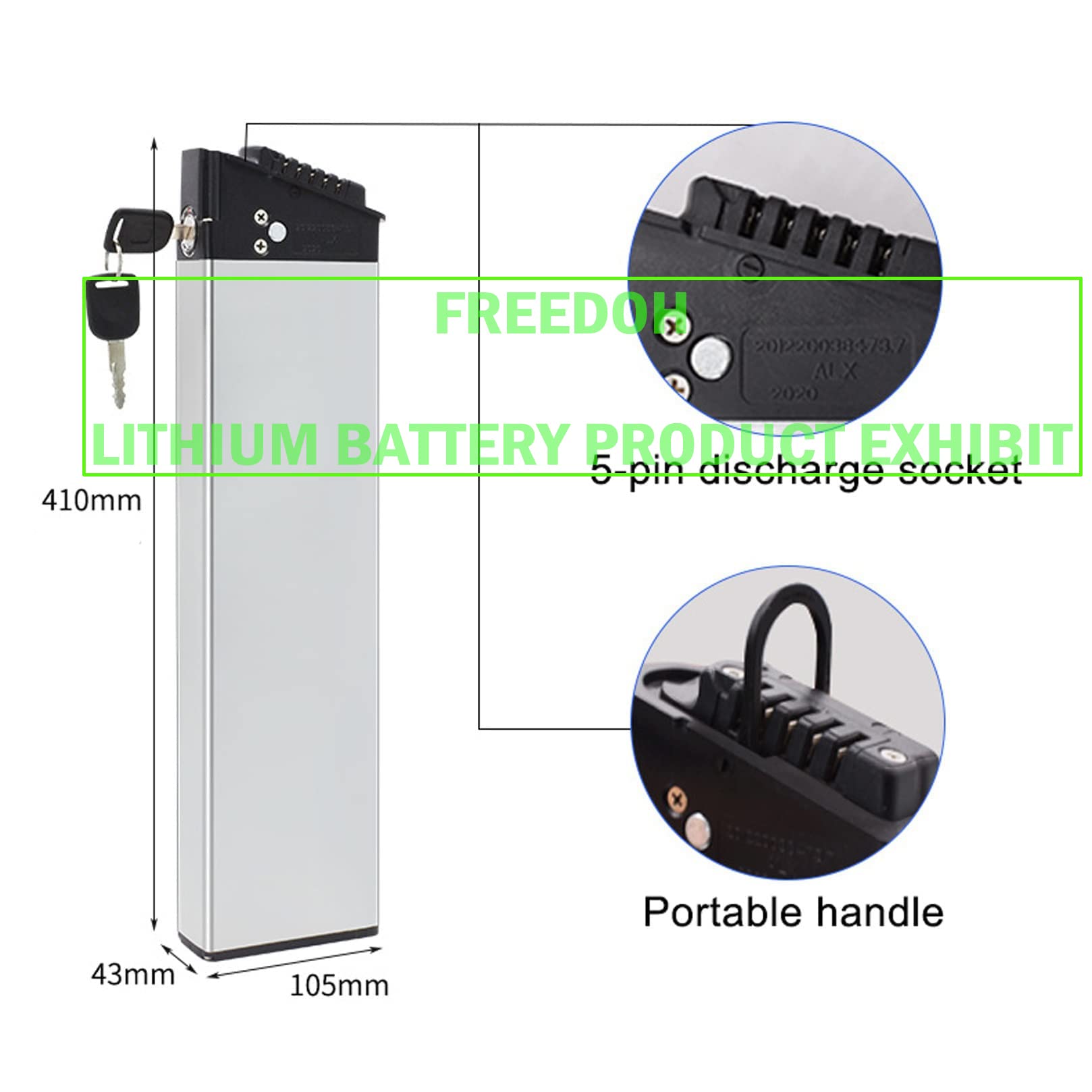 Amazon.co.jp: 電動自転車バッテリー 36V 48V 内蔵電動自転車